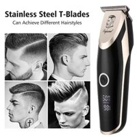 Tông Đơ Cắt Tóc Cao Cấp S525 Có Màn Hình Hiển Thị PIN Và Cấp Độ,Cắt Tóc, Tạo Kiểu Chuyên Nghiệp