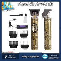 Tông Đơ Cắt Tóc - Cạo Râu  - Bấm Viền - Tông Đơ Chắn Viền Sạc Điện - Tông chấn viền Cao Cấp Kèm Pin Tháo Rời
