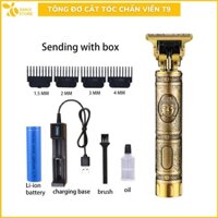 Tông đơ cắt tóc chấn viền Vintage T9 Cao Cấp, Tông đơ cắt tóc cho trẻ em và người lớn - Sanji Shop