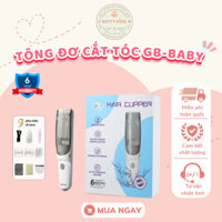 Tông Đơ Cắt Tóc Cho Bé, trẻ em sơ sinh Gb-Baby chức năng hút nước tự động, chống nước