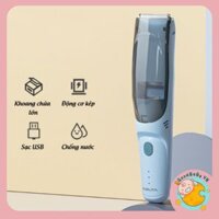 Tông đơ cắt tóc cho bé tự động hút tóc chính hãng Misuta, Tăng đơ hớt tóc êm ái, an toàn Goodbabyvn