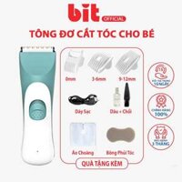 Tông Đơ Cắt Tóc Cho Bé Bit.Official, Máy Chạy Êm, Sạc Pin Rời, Chống Nước, Lưỡi Bo Viền