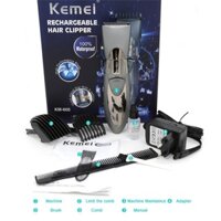 Tông Đơ Cắt Tóc Cho Gia Đình Kháng Nước Kemei Km - 605