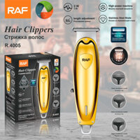 Tông Đơ Cắt Tóc Chuyên Nghiệp RAF R4005, Tạo Kiểu Chuẩn Salon, Tăng đơ hớt tóc chuẩn Salon C125