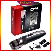 Tông đơ cắt tóc Codol 531, tăng đơ cắt tóc chuyên nghiệp cao cấp không dây