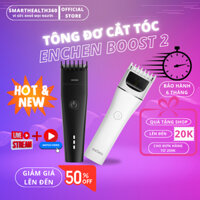 Tông đơ cắt tóc Enchen Boost 2 chế độ cắt, lưỡi cắt thép không gỉ, pin dùng đến 90 phút - BH 6 tháng