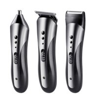 Tông đơ cắt tóc💝 Freeship 💝 Dao cạo râu điện, cắt lông mũi 3in1  Kemei 1407