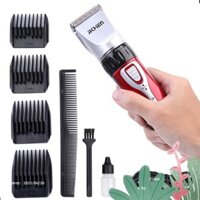 Tông Đơ Cắt Tóc JiChen 0817 - Tông Đơ Hớt Tóc An Toàn Cho Bé (Sạc Pin Không Dây + Lược)