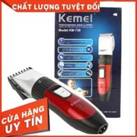 Tông đơ cắt tóc Kemei KM-730, máy cắt tóc Kemei sạc điện siêu tiện
