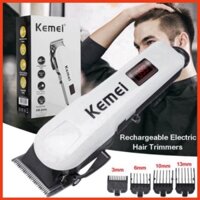 Tông Đơ Cắt Tóc Không Dây Kemei KM-809A - Máy Hớt Tóc Cho SALON