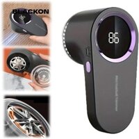 Tông đơ cắt tóc Mini BLACKON, Máy cạo râu vải có thể sạc lại bền bỉ, Màn hình Led kỹ thuật số Dễ sử dụng Dụng cụ tẩy lông điện lâu trôi