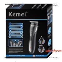 Tông Đơ Cắt Tóc người tình Không Dây Kemei - KM 1407 (3 trong 1)Tông Đơ Cắt Tóc bà xã Không Dây Cắt Tóc, Cạo Râu, Tỉa L
