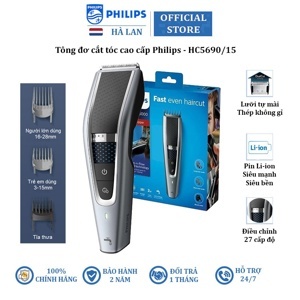 Tông đơ cắt tóc Philips HC5690/15