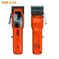 Tông đơ cắt tóc PoP S-33 chuyên nghiệp máy cực êm công xuất 10W