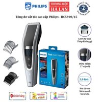 Tông đơ cắt tóc thương hiệu cao cấp Philips HC5690/15 - Hàng Nhập Khẩu Chính Hàng - HÀNG CHÍNH HÃNG