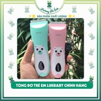Tông đơ cắt tóc trẻ em, tông đơ sơ sinh Lukbaby nội địa Trung chính hãng [TẶNG KHĂN TRÙM CẮT TÓC]