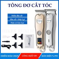 Tông đơ chấn viền, tông đơ cắt tóc gia đình Tarote, màn hình hiển thị pin, thiết kế nhỏ gọn, sang trọng