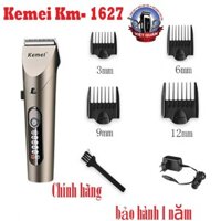 Tông Đơ Cho Bé Và Gia Đình Kemei KM1627 II Bảo Hành 12 Tháng Tặng Lược Cắt Tóc Tony Cao Cấp