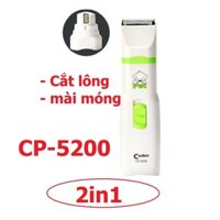 Tông đơ Codos CP5200 ( 2 in 1 ) cắt lông, mài móng, tỉa lông chân chó và giũa móng chó mèo
