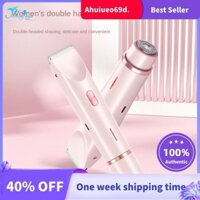 Tông Đơ Dành Cho Nữ Máy Cạo Râu Điện 2 Trong 1 Cơ Thể Và Tẩy Lông Đôi Cho Mặt Pubic Chân Nách