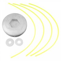 Tông đơ Hea Brushcutter cho Makita cho Stihl Bộ phận máy cắt cỏ hạng nặng Bạc