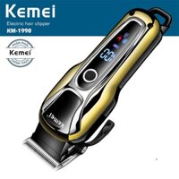 Tông Đơ Lưỡi Kép Cao Cấp Kemei 1990 - KM809a Có Đèn Báo Khi Đang Sử Dụng Và Đang Sạc [Chính Hãng]