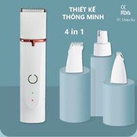 Tông Đơ Tỉa Lông Thú Cưng 4 Trong 1 Tăng Đơ Cắt Lông Chó Mèo Đa Năng Có Đầu Mài Móng Siêu Bền Và Tiện Dụng