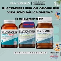 Tổng Hợp Blackmores Odourless Fish Oil Viên Uống Dầu cá Bổ Sung Omega 3 DHA EPA Hàm Lượng Đa Dạng
