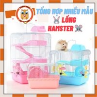 tổng hợp các mẫu lồng sắt nuôi hamster (mini, hoàng tử, eskimo, ngăn đôi,homestay,...)