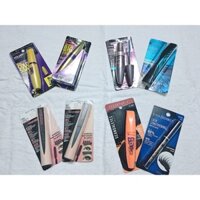 Tổng hợp các sản phẩm mascara làm dài và dày mi của maybeline, cover girl và rimmel.