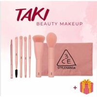 Tổng Hợp Cọ Trang Điểm 3ce Mini Makeup Brush Kit F01- F02- E02- F06- L01