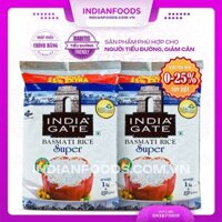 Tổng hợp Gạo Basmati Ấn Độ dành cho người tiểu đường, túi 1kg