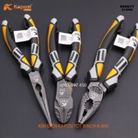 TỔNG HỢP KÌM ĐIỆN-CẮT-NHỌN ĐA NĂNG KAPUSI JAPAN TỐT 8INCH, KÌM CẮT DÂY ĐIỆN KIỂU NHẬT, THÉP CR-V CAO CẤP.