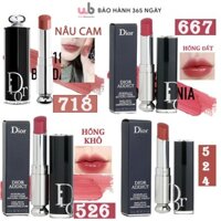 Tổng hợp Son Dior Addict Lipstick Rouge Shine,Cập Nhật màu mới,Son màu giàu dưỡng chất,dưỡng ẩm 24 giờ.