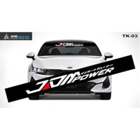 TỔNG HỢP TẤT CẢ MẪU TEM DECAL DÁN KÍNH LÁI OTO NHIỀU MẪU MỚI NHẤT HIỆN NAY