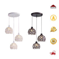 [Tổng kho BG] Đèn thả trần trang trí cao cấp lắp bóng đui E27 tiện dụng - kèm bóng Led