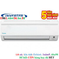 Tổng kho Điều hòa Daikin inverter 1 chiều, 2 chiều 9000BTU | 12000BTU | 18000BTU | 24000BTU [Chính hãng Thái Lan