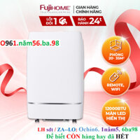 Tổng kho Điều hòa di động nhập khẩu FUJIHOME PAC12 Máy lạnh đứng 12000BTU làm lạnh nhanh - Dễ di chuyển