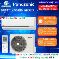 Tổng kho Điều hòa Panasonic 9000btu Cs-225 bãi Nhật 2 chiều inverter nội địa Nhật Bãi Phát Đạt bảo hành 1 năm