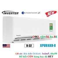 Tổng kho Điều Hoà Panasonic Inverter Tiết Kiệm Điện 9000BTU XPU9XKH-8