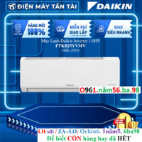Tổng kho FTKB25XVMV / FTKB25YVMV - Máy Lạnh Daikin Inverter 1.0HP (1 Ngựa) FTKB25XVMV - Giao Miễn Phí HCM