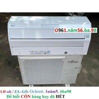 Tổng kho  Fujitsu 9000 btu điều hoà inverter 2 chiều made in Japan