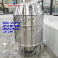 Tổng kho lò nướng, lu nướng gà vịt, lợn sữa cả con phi 100 inox 3 lớp