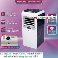 Tổng kho Máy lạnh di động 12000 BTU phòng 15-40m2 nhập khẩu FUJIE, điều hoà di động mini làm lạnh, hút ẩm, lọc không khí