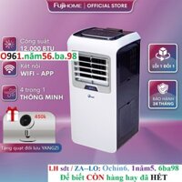 Tổng kho Máy lạnh di động 12000 BTU phòng 15-40m2 nhập khẩu FUJIE, điều hoà di động mini làm lạnh, hút ẩm, lọc không khí