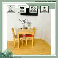 Tổng Kho Phân Phối Bộ bàn ăn 2 ghế dài 1mx60cm. Giao Hàng Toàn Quốc