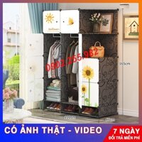 TỔNG KHO TỦ NHỰA LẮP GHÉP GIÁ RẺ TỦ NHỰA LẮP GHÉP ĐA NĂNG THÔNG MINH 12 Ô+ 3 Ô GIẦY TẶNG THÊM MÓC CÀI SƯỜN, CHỌN THEO PH