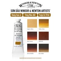 Tông nâu màu sơn dầu hạng họa sĩ Winsor & Newton - tuýp 37ml