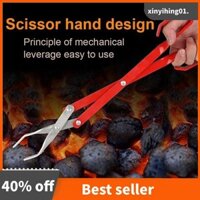 Tông Thịt Nướng Carbon Kẹp Nhôm Kìm Nướng Thực Phẩm Kẹp Di Động Lưỡi Thịt Nướng Phụ Kiện Dụng Cụ 50.8cm