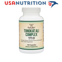 Tongkat Ali 1020mg 120 viên ''Double Wood'' : Bảo vệ sức khỏe, tăng cường sinh lí nam giới